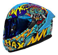 CASCO OBSIDIAN TLATOANI AMARILLO AZUL BRILLO